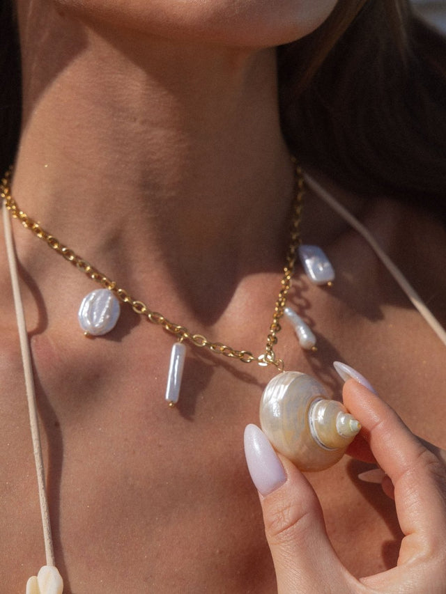 Opulent Shell Necklace - INT PURELEI
