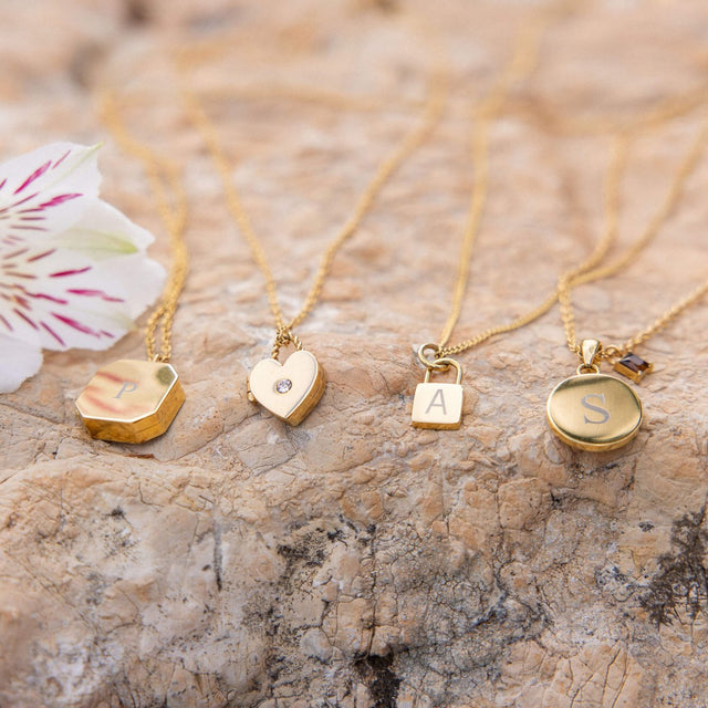 Padlock Charm Necklace - INT PURELEI