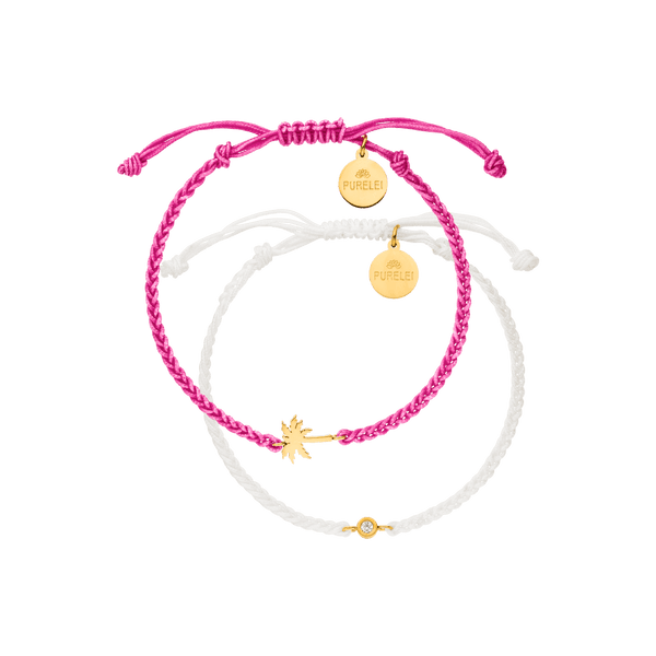 Pink Island Bracelet Set - INT PURELEI