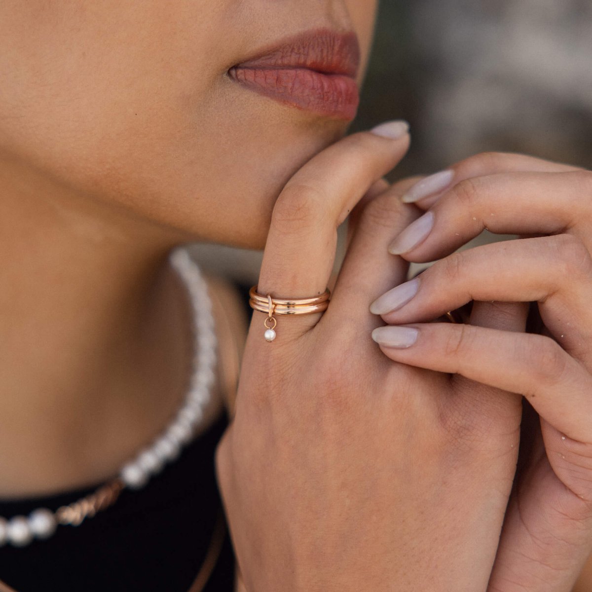Pure Pearl Anxiety Ring - INT PURELEI