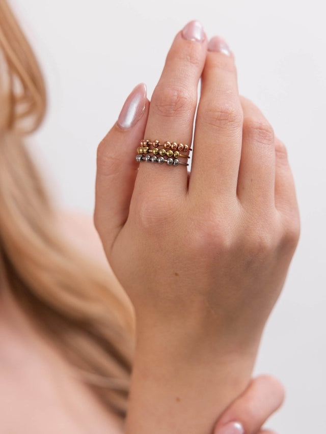 Shade Anxiety Ring - Set Tricolor - INT PURELEI