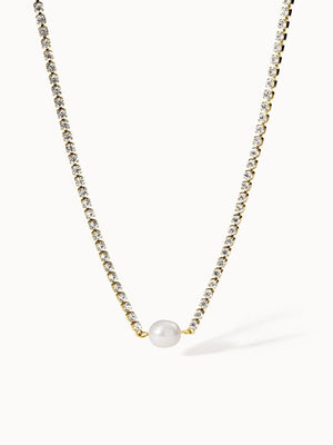Shimmering Pearl Necklace - INT PURELEI