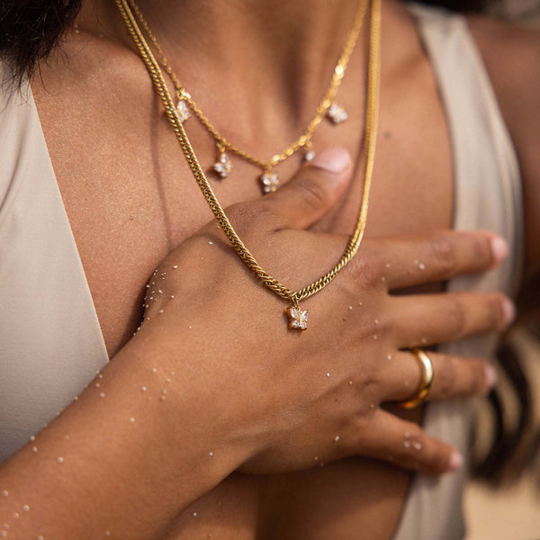 Collier Delicate Butterfly