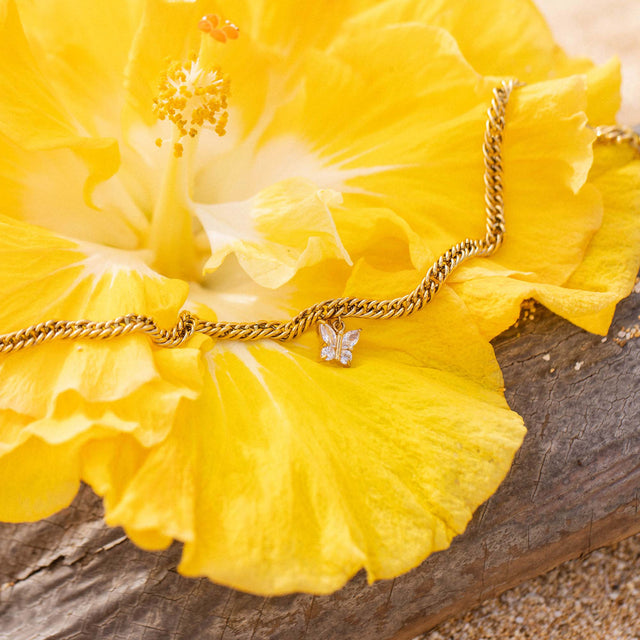 Collier Delicate Butterfly
