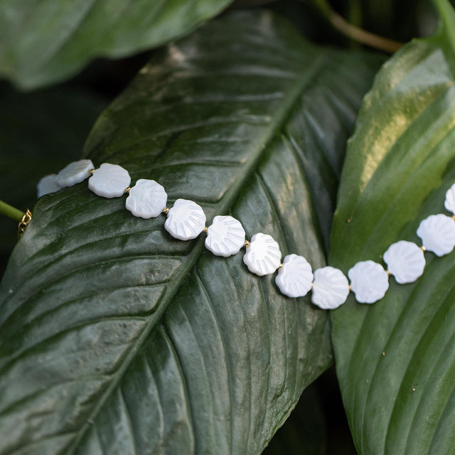 White Sparkle Necklace