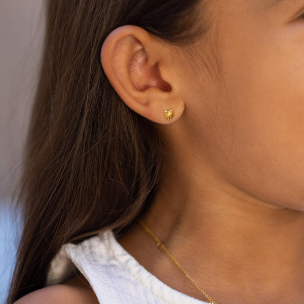 Boucle d'Oreille Enfant Shell