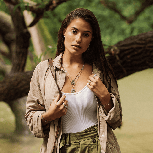 Snake Coin Necklace - INT PURELEI