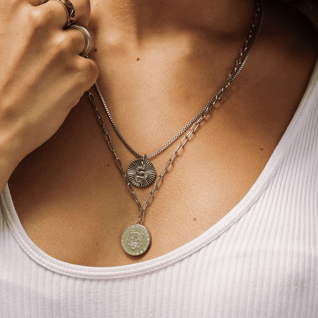 Snake Coin Necklace - INT PURELEI