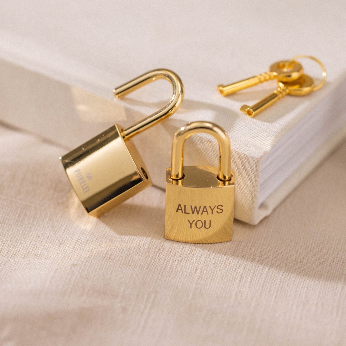 Square Love Lock - INT PURELEI