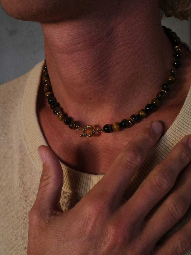 Tiger Stone necklace - INT PURELEI