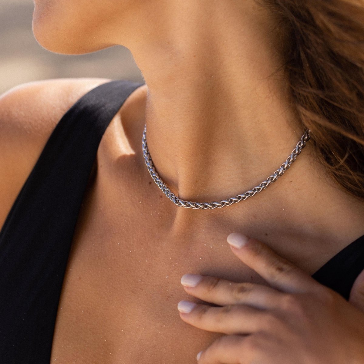 Twisted Bold Necklace - INT PURELEI