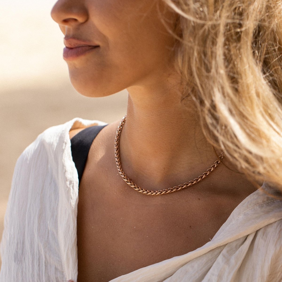 Twisted Bold Necklace - INT PURELEI