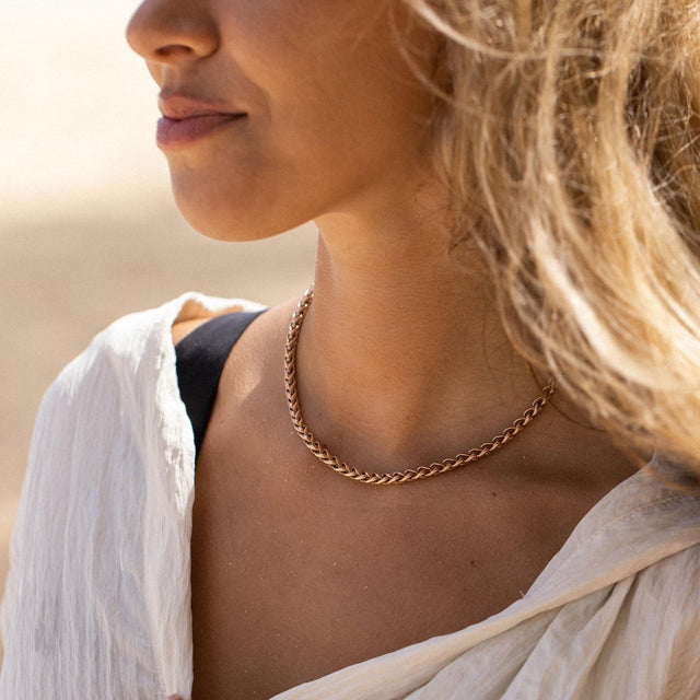 Twisted Bold Necklace - INT PURELEI