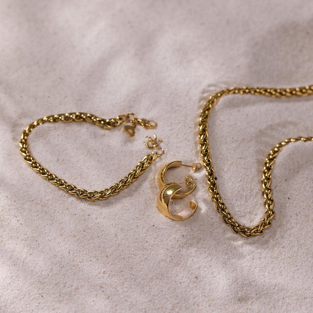 Twisted Bold Necklace - INT PURELEI