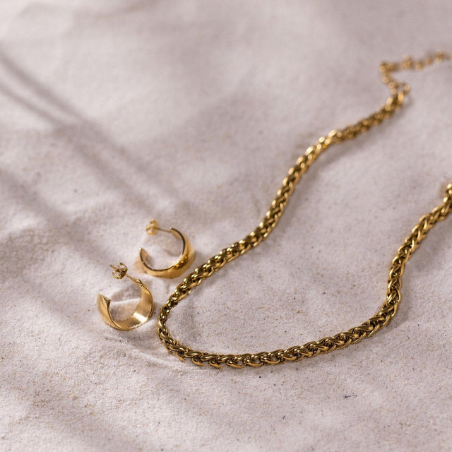 Twisted Bold Necklace - INT PURELEI