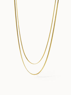 Two Layers Necklace - INT PURELEI
